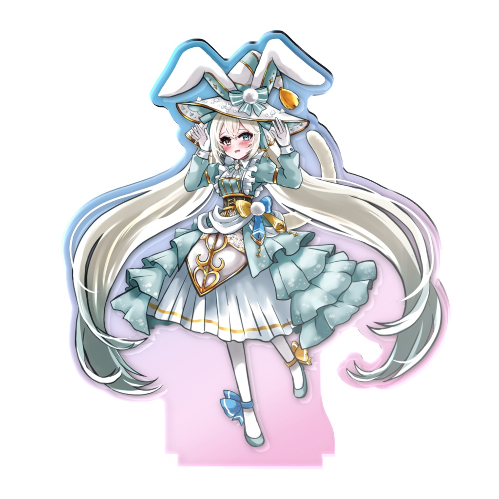 【期間限定✧︎3月20日まで】オーロラアクスタA(照れ顔Ver.)【Love it Rabbit】