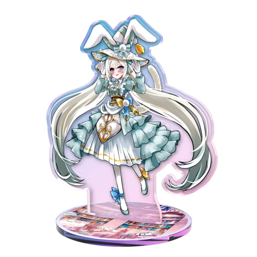 【期間限定✧︎3月20日まで】オーロラアクスタA（照れ顔Ver.）【Love it Rabbit】