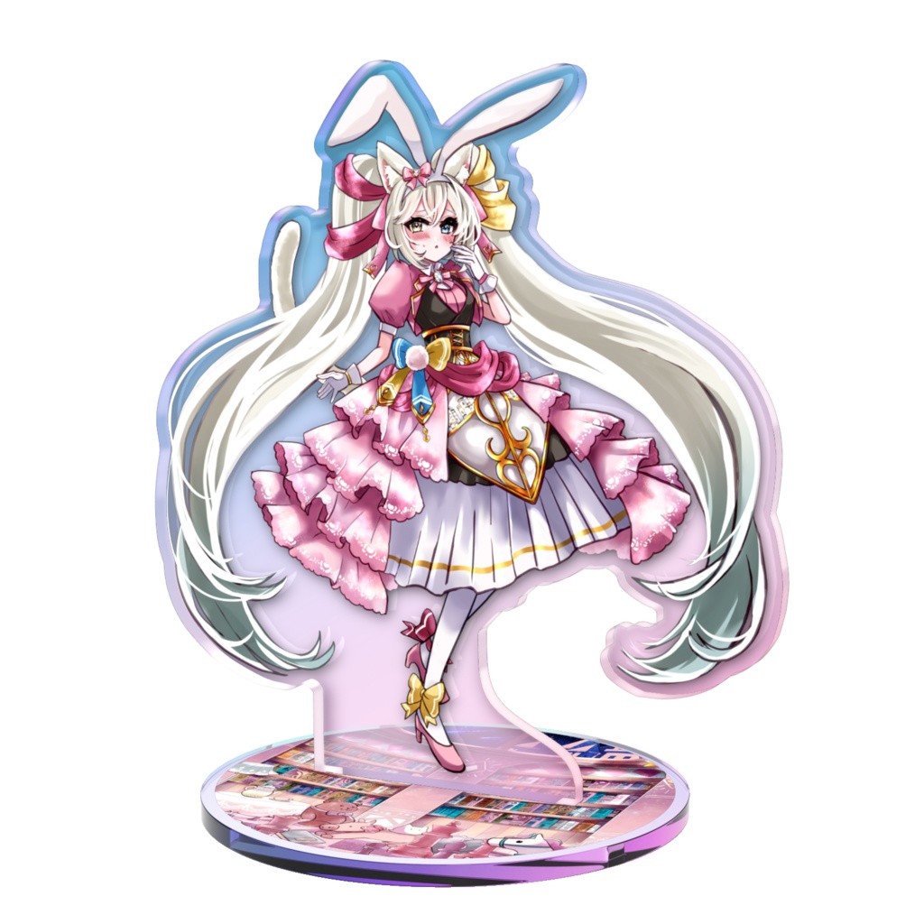 【期間限定✧︎3月20日まで】オーロラアクスタB（照れ顔Ver.）【Love it Rabbit】