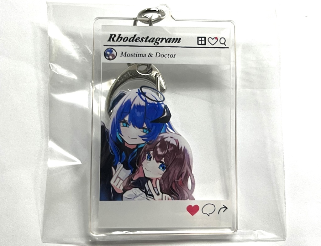 モス博インスタ風アクキー