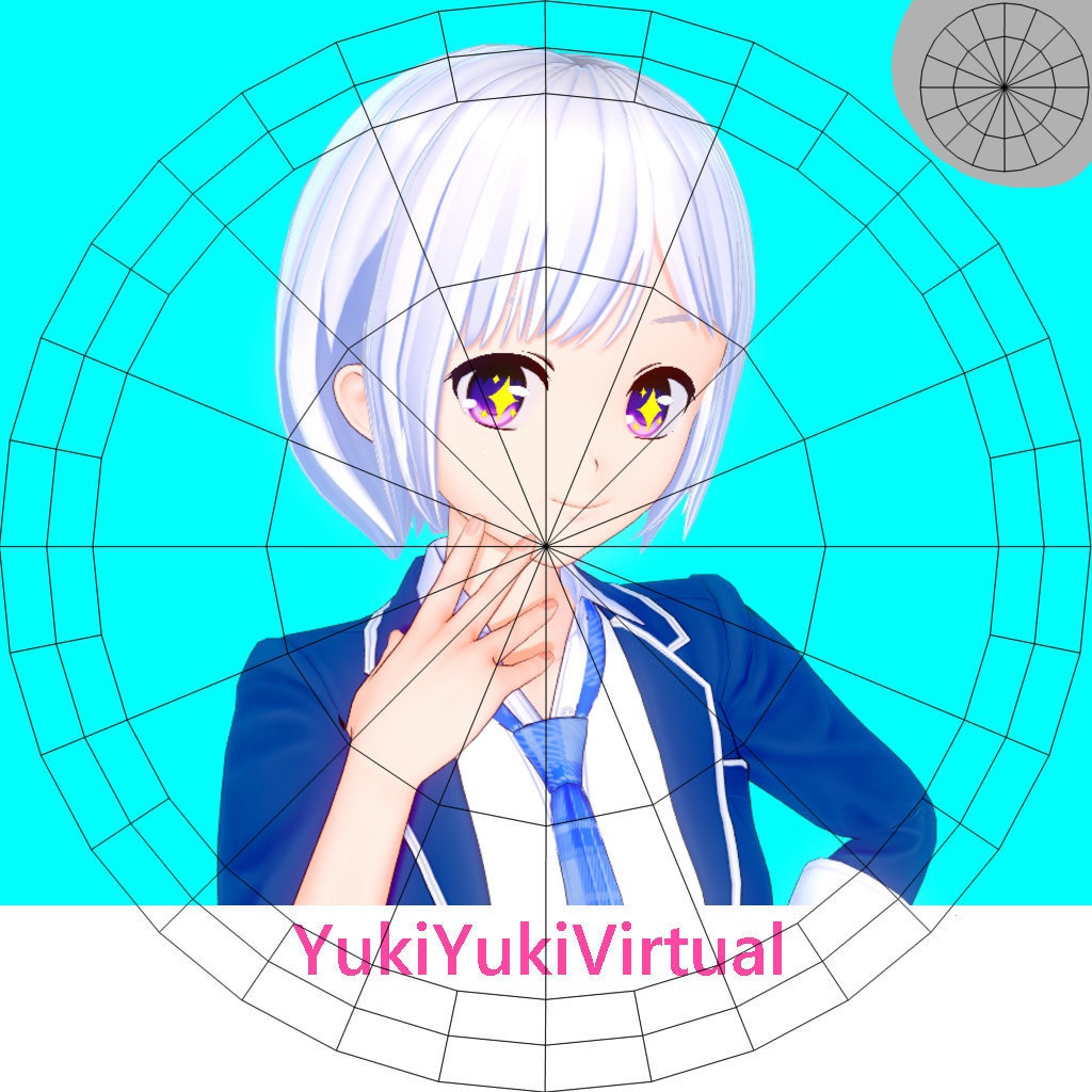 缶バッジの3Dモデル