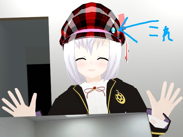 缶バッジの3Dモデル