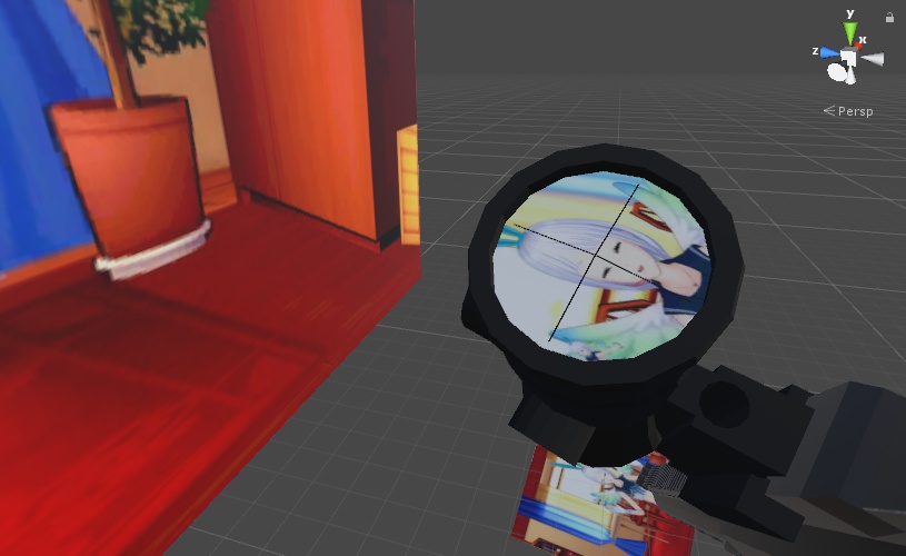 ACOGスコープ風 VRChat利用想定