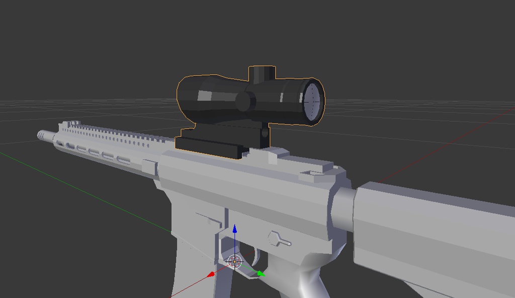 ACOGスコープ風 VRChat利用想定