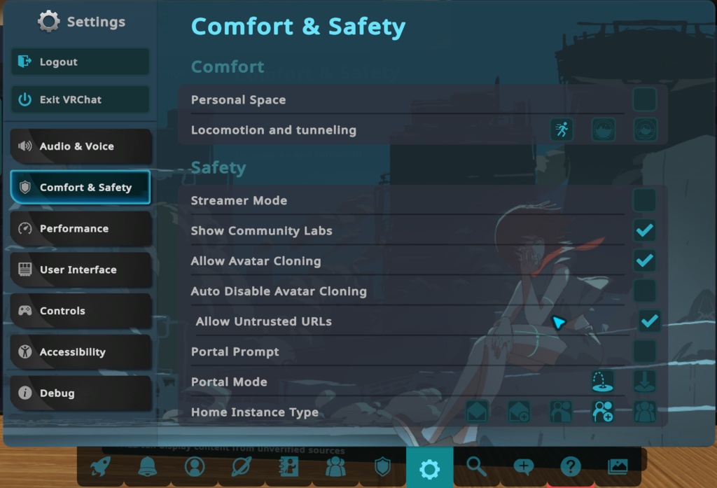 VRChatからブラウザを開くやつ クライアント用 VRChatOpenBrowser