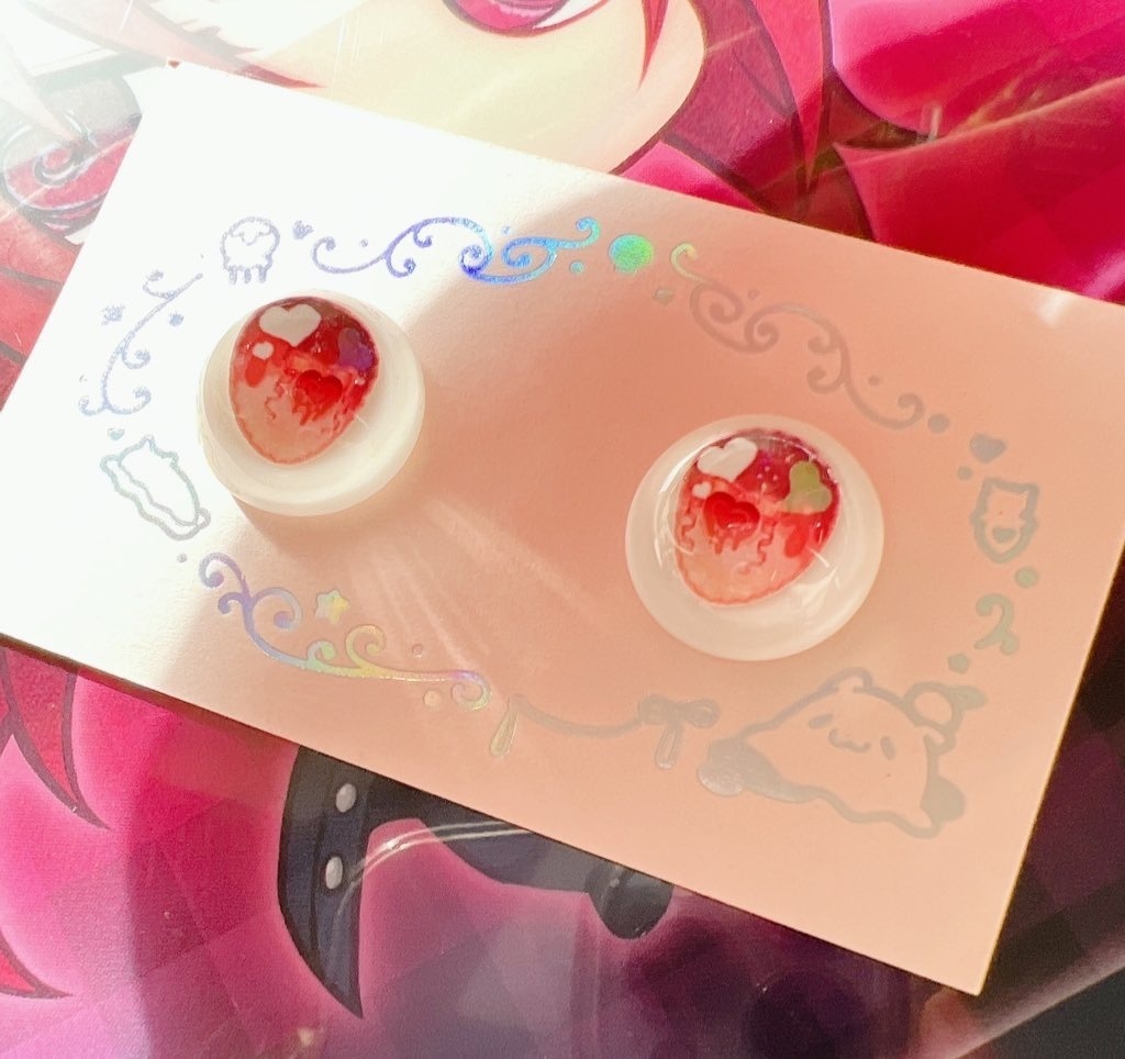 【MITAN】レジンアイ22mm 追視タイプ【バレンタイン】