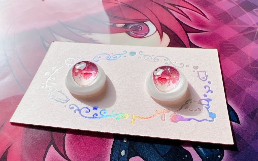 【MITAN】レジンアイ22mm 追視タイプ【バレンタイン】