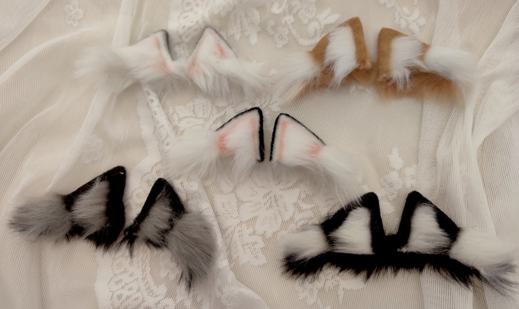 【9月出荷】MDD/DD オオカミ みみとしっぽ セット