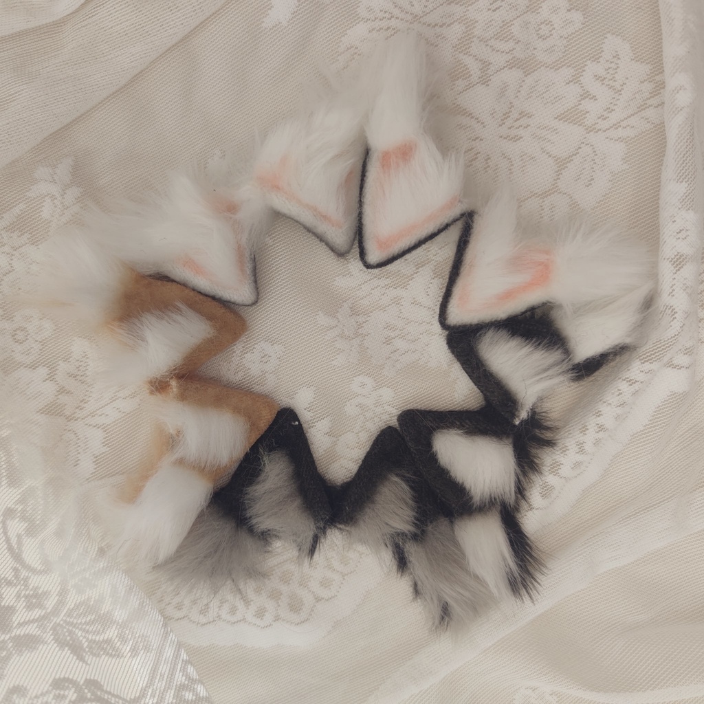 【9月出荷】MDD/DD オオカミ みみとしっぽ セット