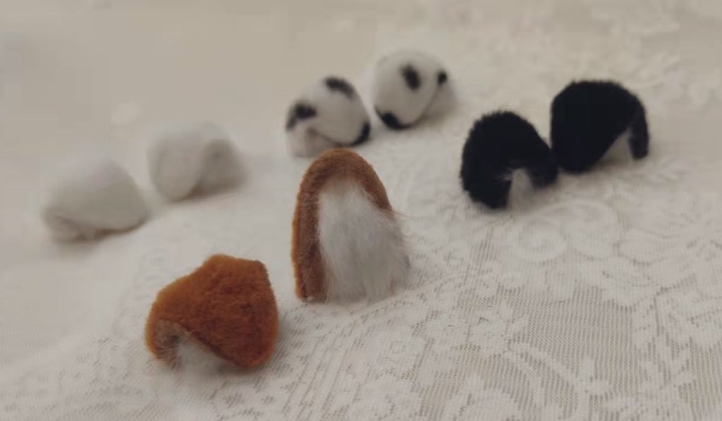 【9月出荷中】 MDD/DD いぬ みみとしっぽ セット