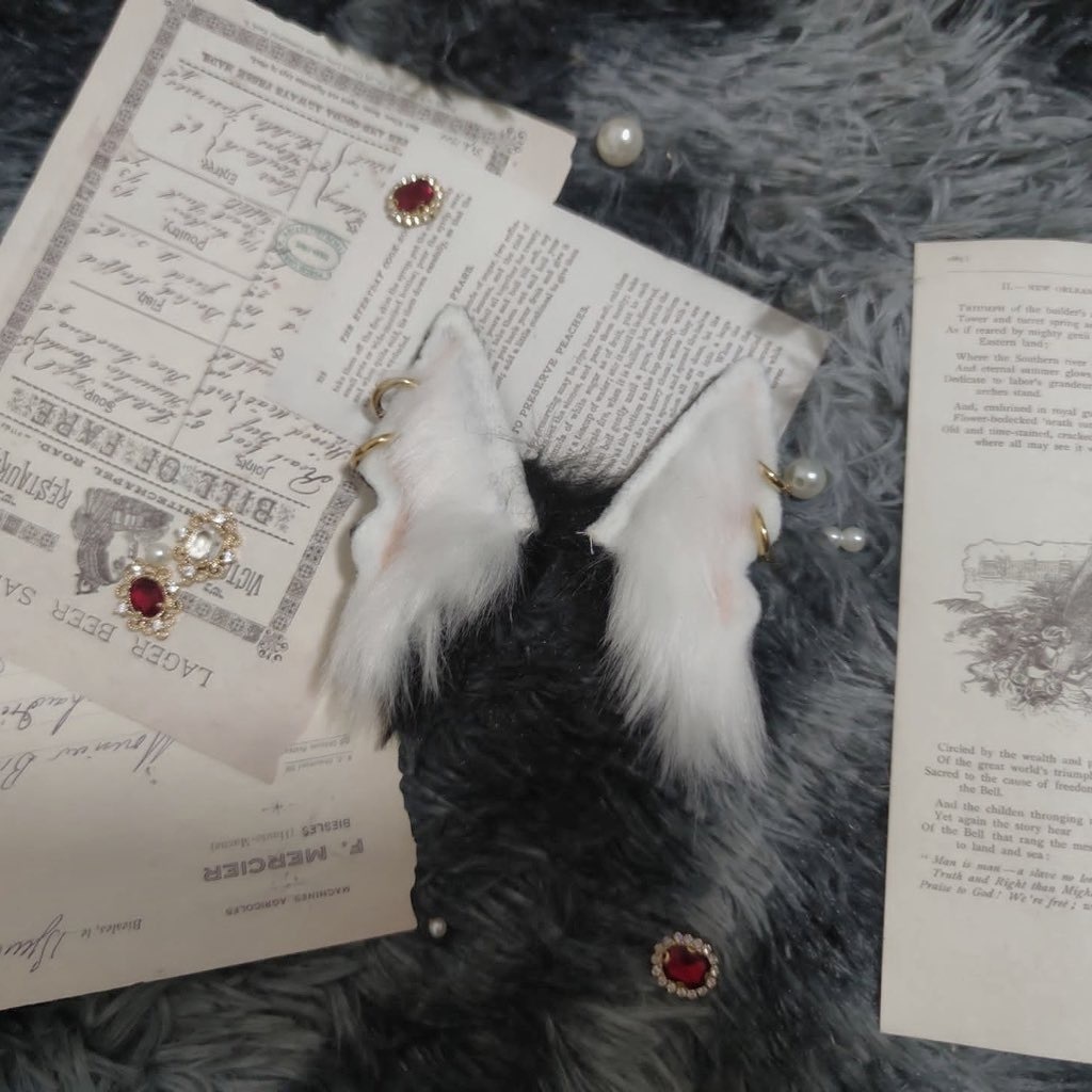 【9月出荷中】MDD/DD オオカミ ミミとしっぽ セット