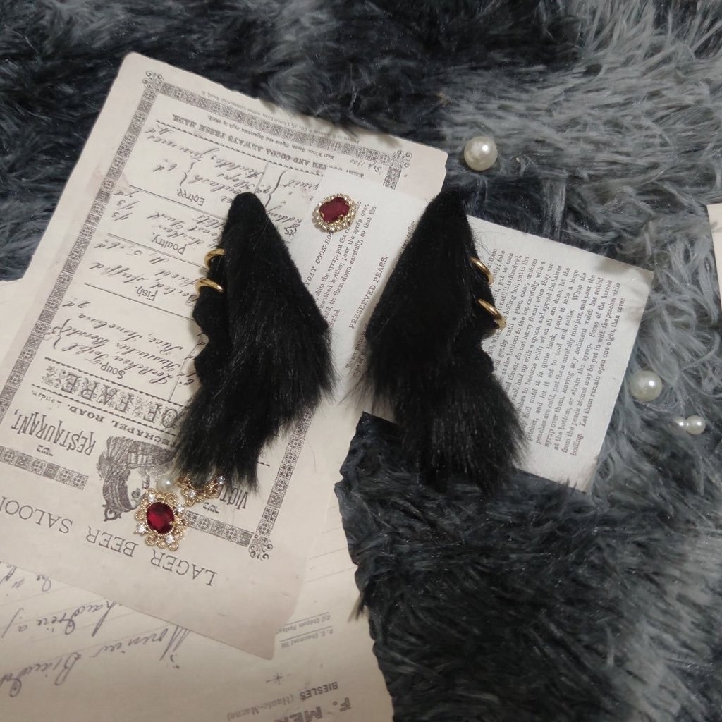 【9月出荷中】MDD/DD オオカミ ミミとしっぽ セット