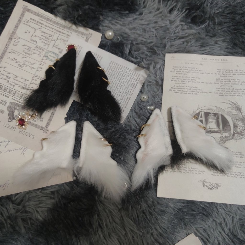 【9月出荷中】MDD/DD オオカミ ミミとしっぽ セット