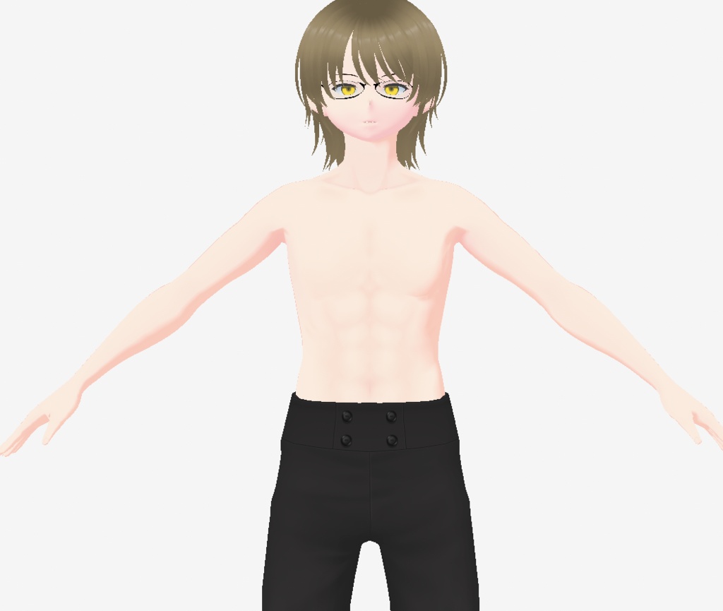 Slim Body Texture_For Man 男性用肌texture