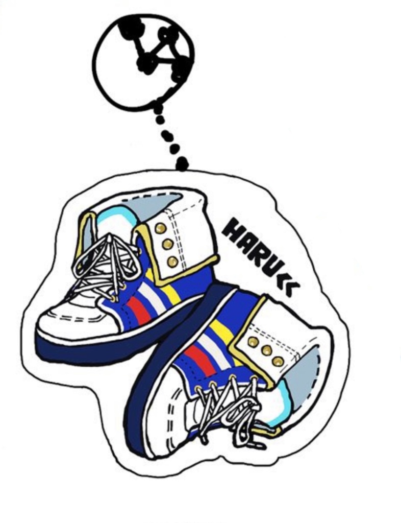 偏光アクリルキーホルダー