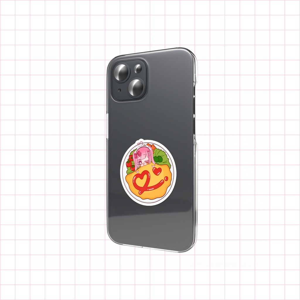 きゅん♡おむステッカー