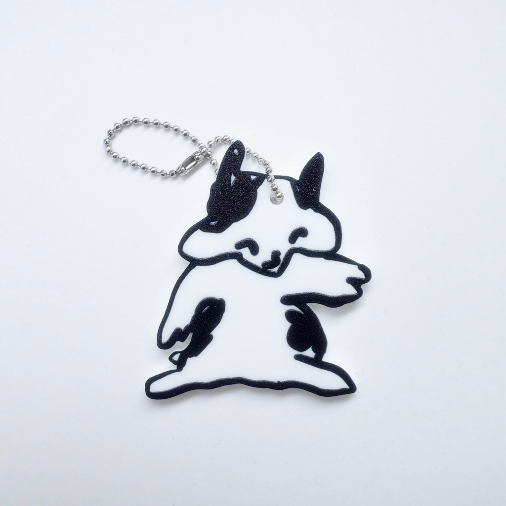 うし　アクリルキーホルダー