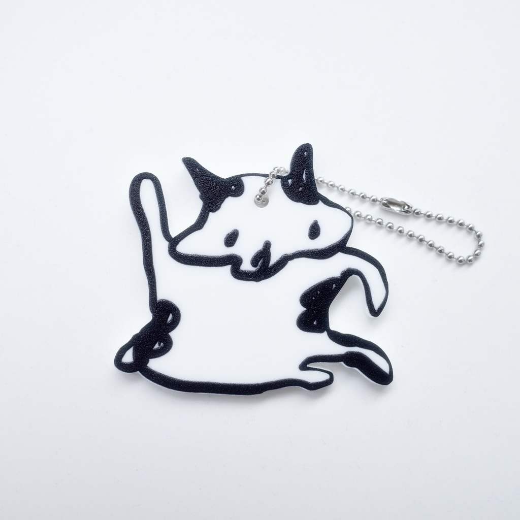 うし　アクリルキーホルダー