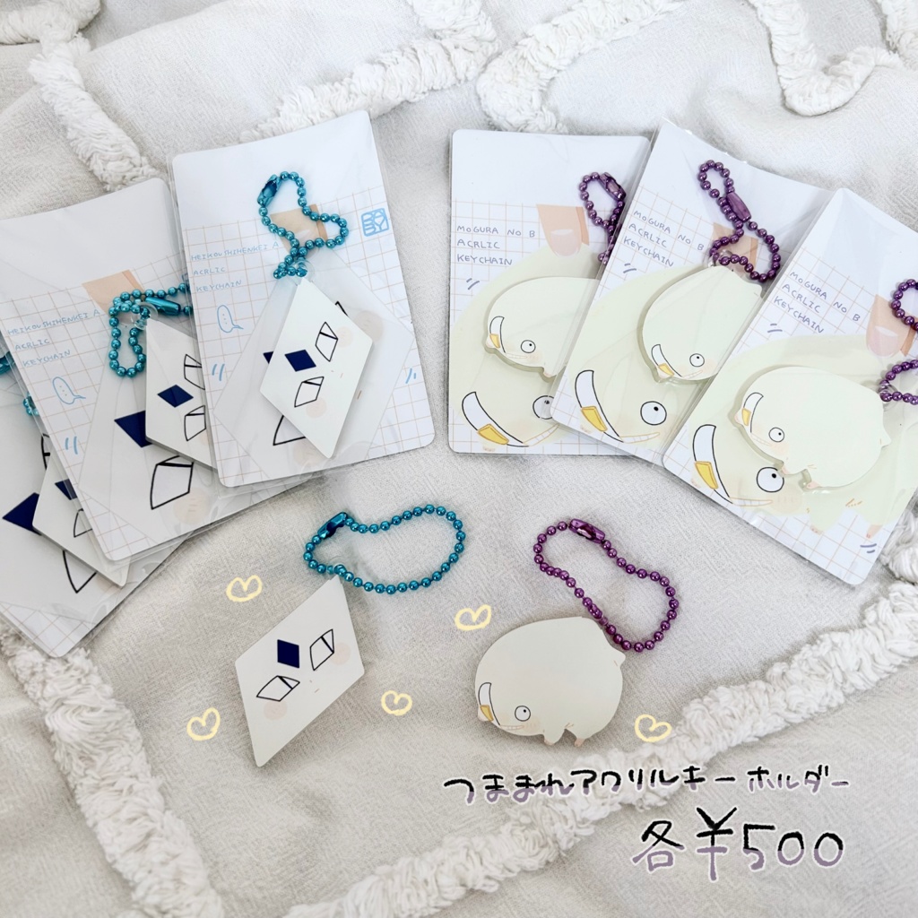 上級天使のつまめるアクリルキーホルダー