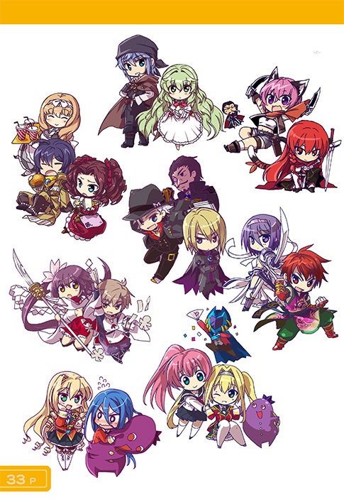 「三千界のアバター」5周年記念オフィシャルイベント用NPCフルカラーイラスト本