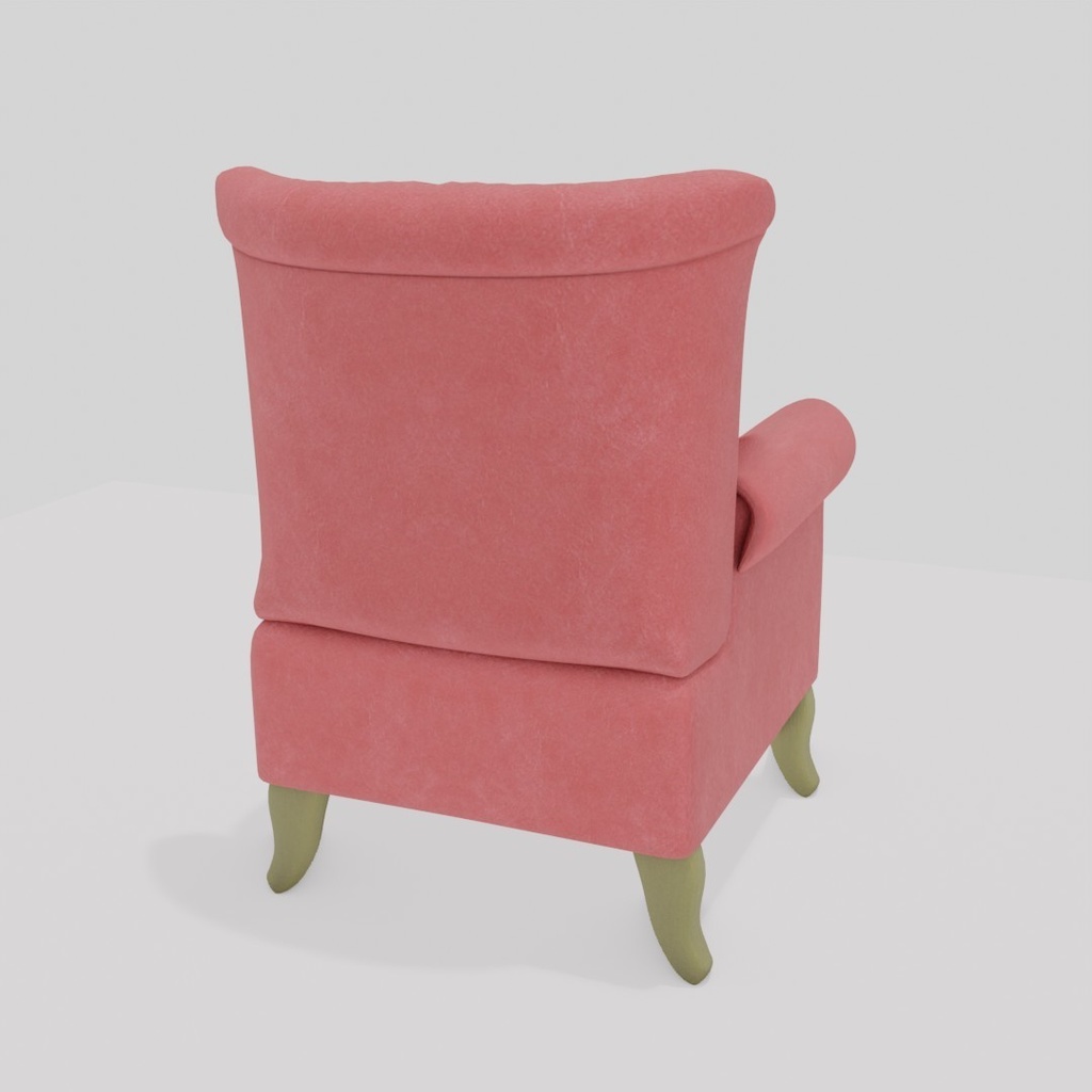 1人掛けソファ 苺