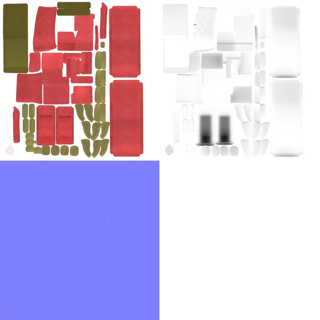 1人掛けソファ 苺