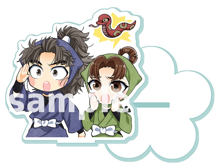 竹谷＆孫兵アクリルスタンド
