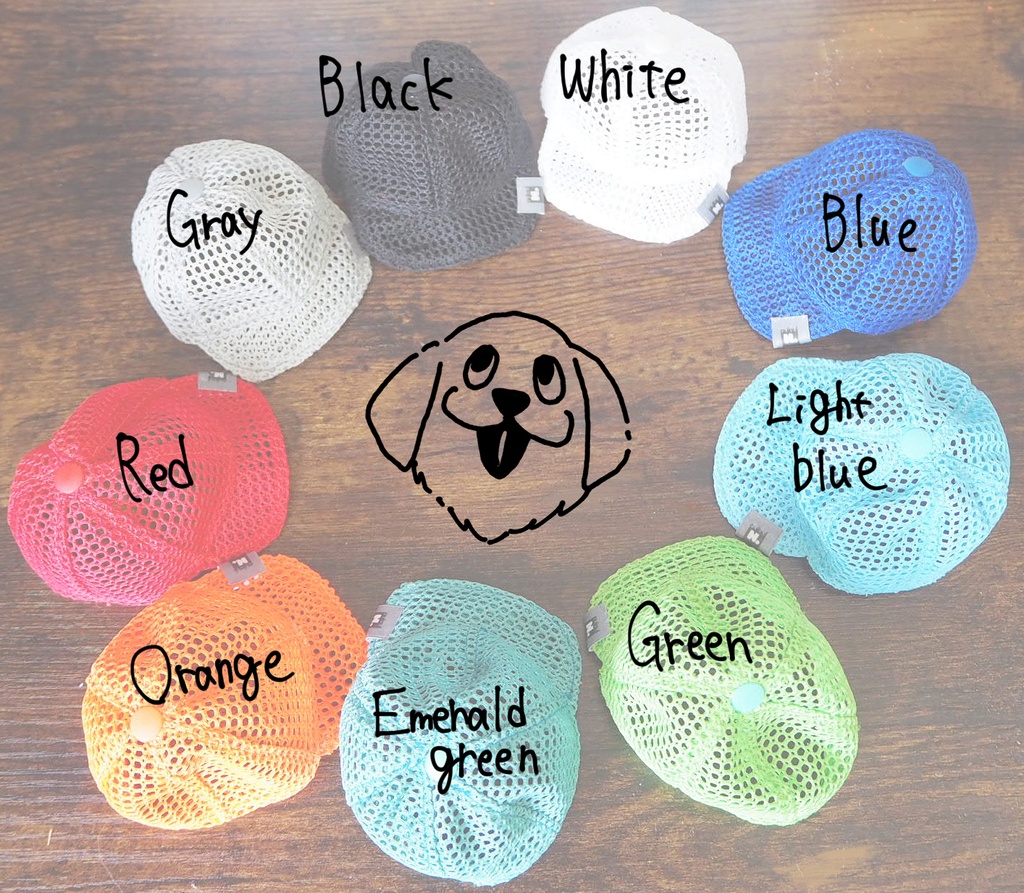 10-12cmぬい メッシュキャップ