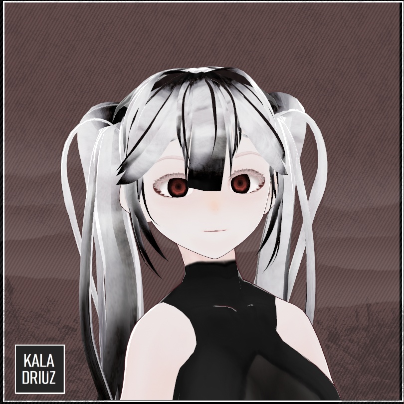 Charcoal Hair Texture