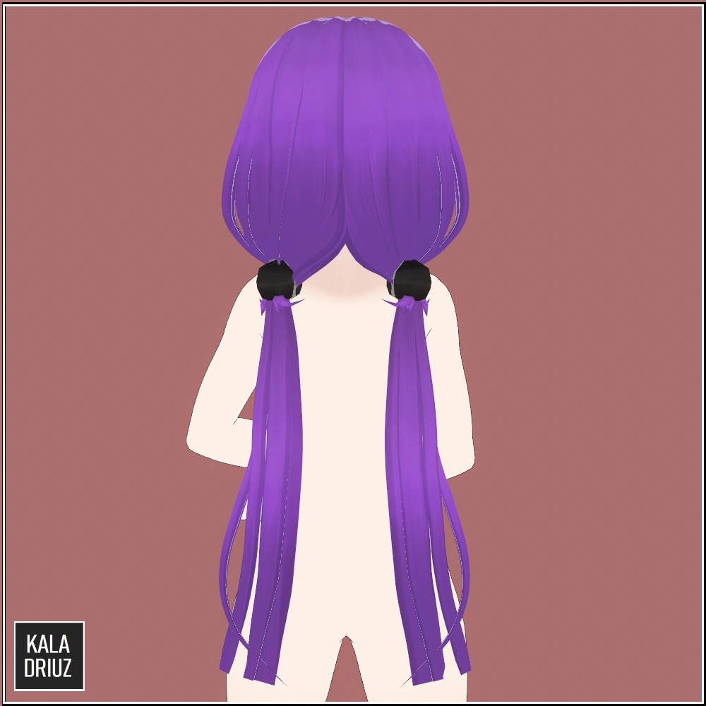 Simple Customizable Hair Texture for Vroid