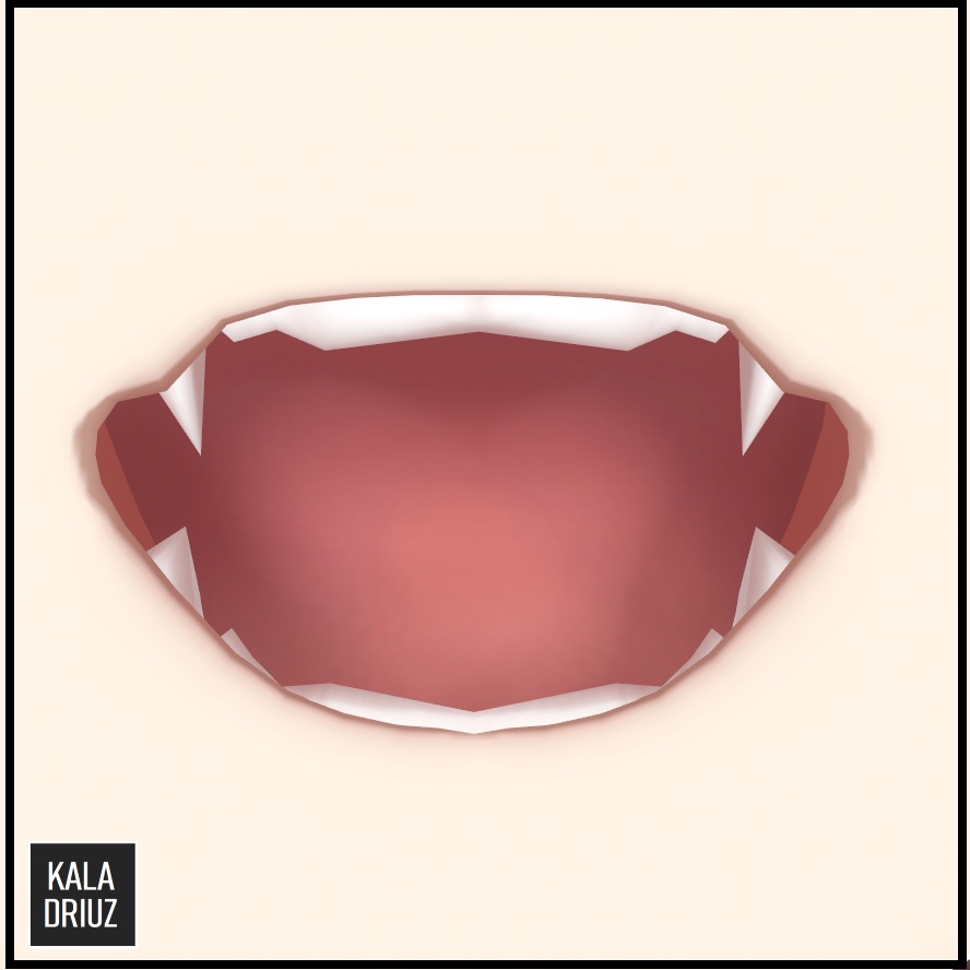 Stylized Mouth Textures