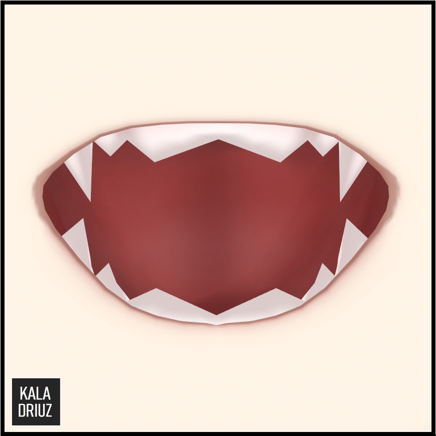 Stylized Mouth Textures