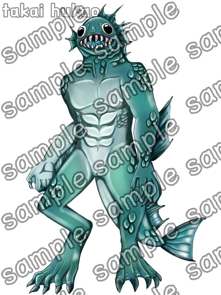 【素材】神話生物 5種類