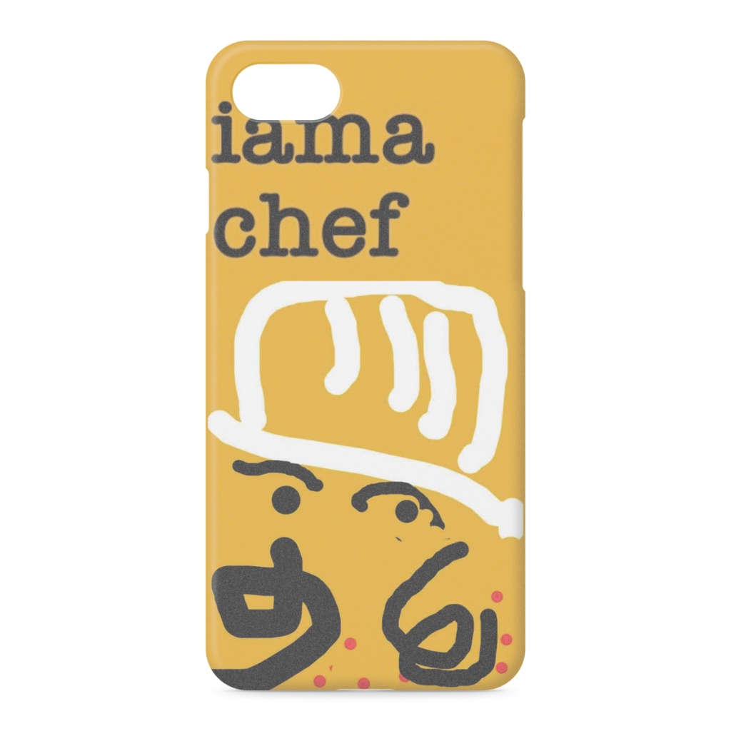 wao!スマホケースシェフバージョン