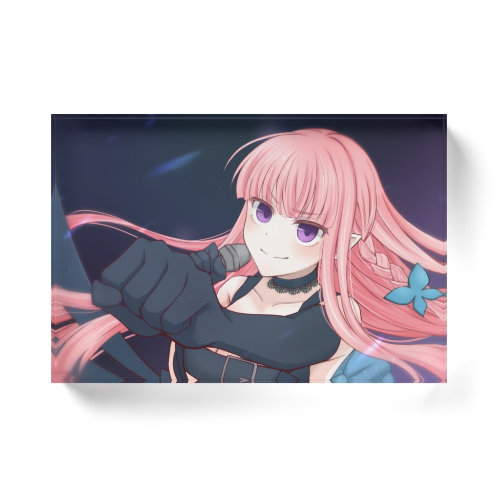 夜伽メルジュ1周年記念 アクリルブロックB