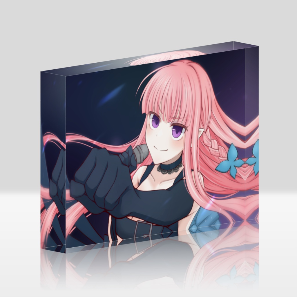 夜伽メルジュ1周年記念 アクリルブロックB