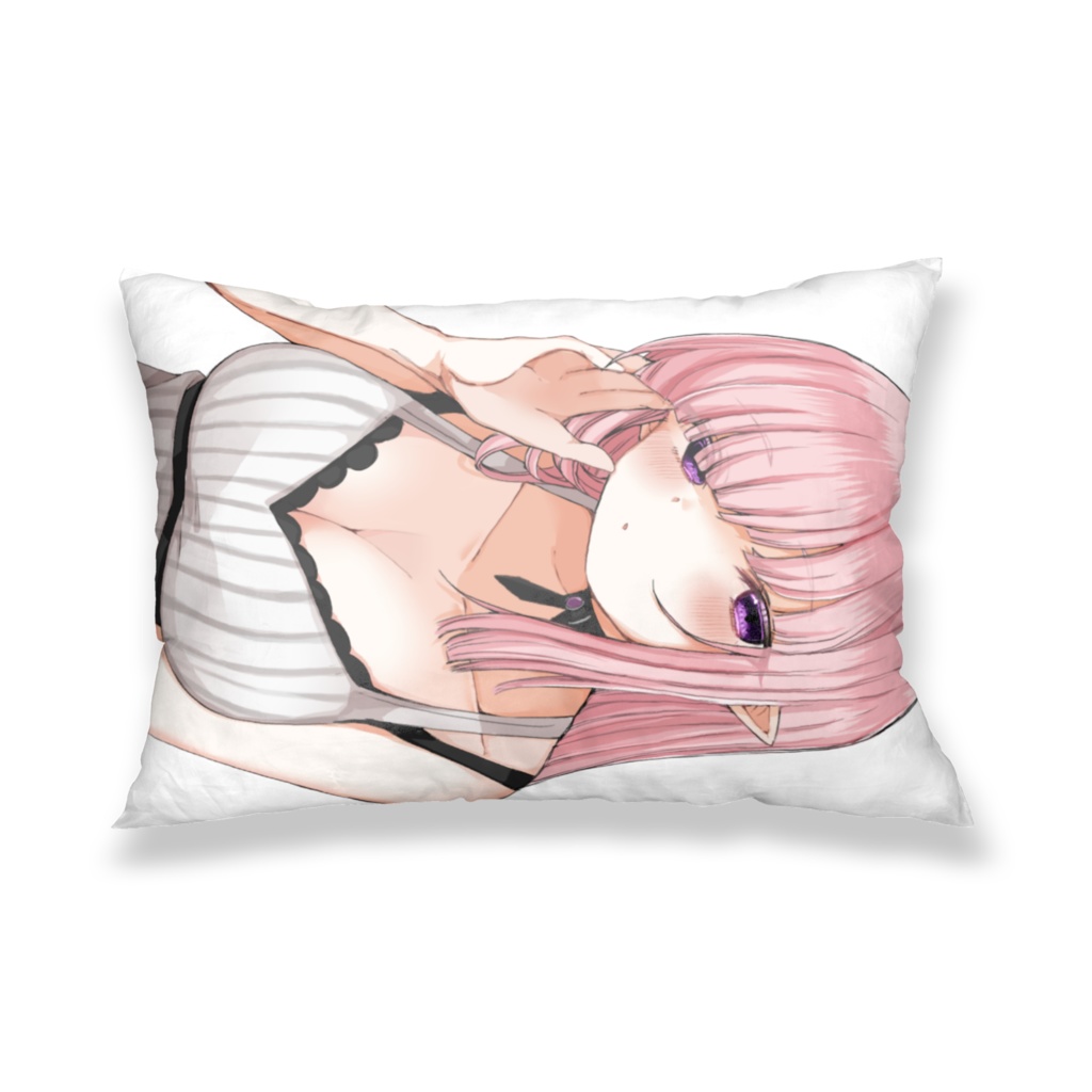 夜伽メルジュ生誕記念2025 『新衣装』枕カバー(両面印刷)