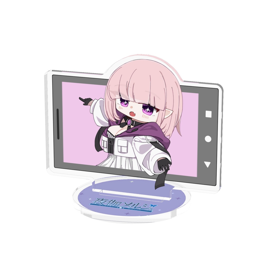 夜伽メルジュ6周年記念　アクリルフィギュアB