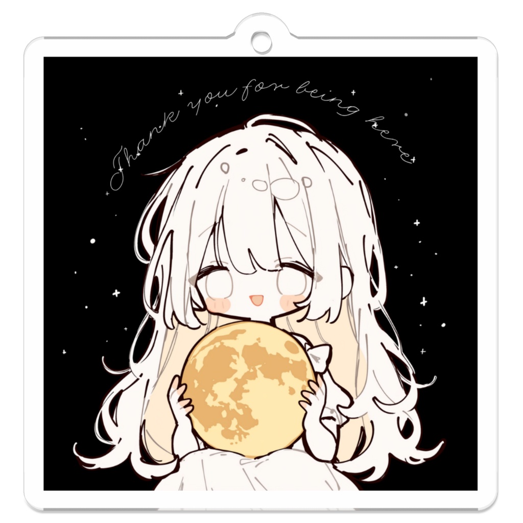 アクリルキーホルダー_いのりと歌と旅と☁️ Goods Collection Vol.4 - Thank you for being here -