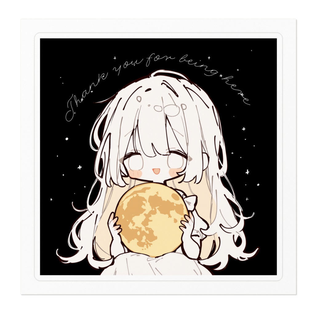 ステッカー_いのりと歌と旅と☁️ Goods Collection Vol.4 - Thank you for being here -