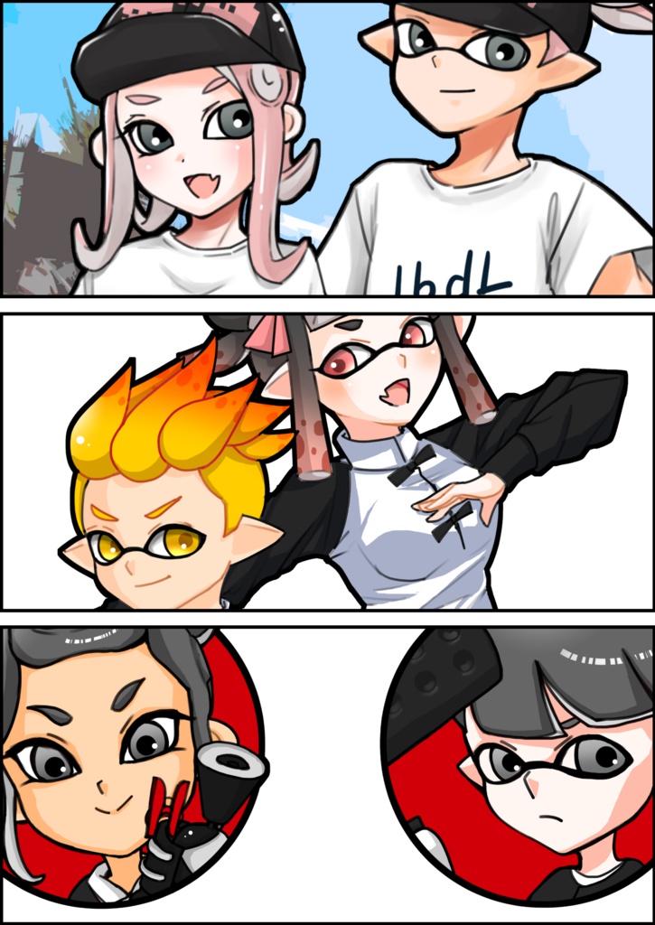 イカタコイラスト本『Pairs』