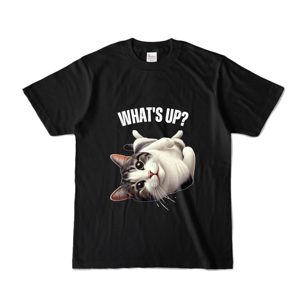 保護猫チョビのTシャツ