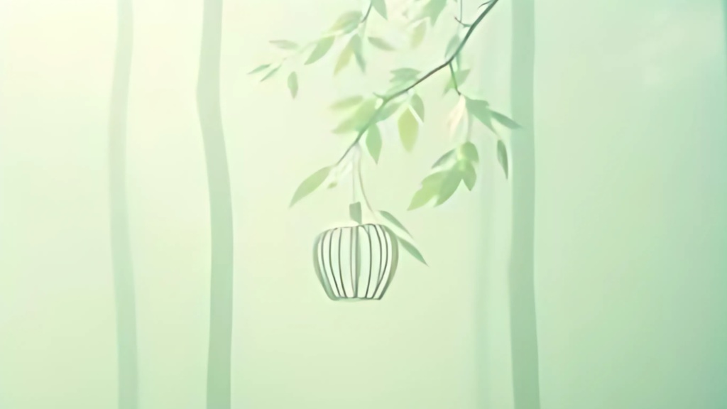 森の朝霧