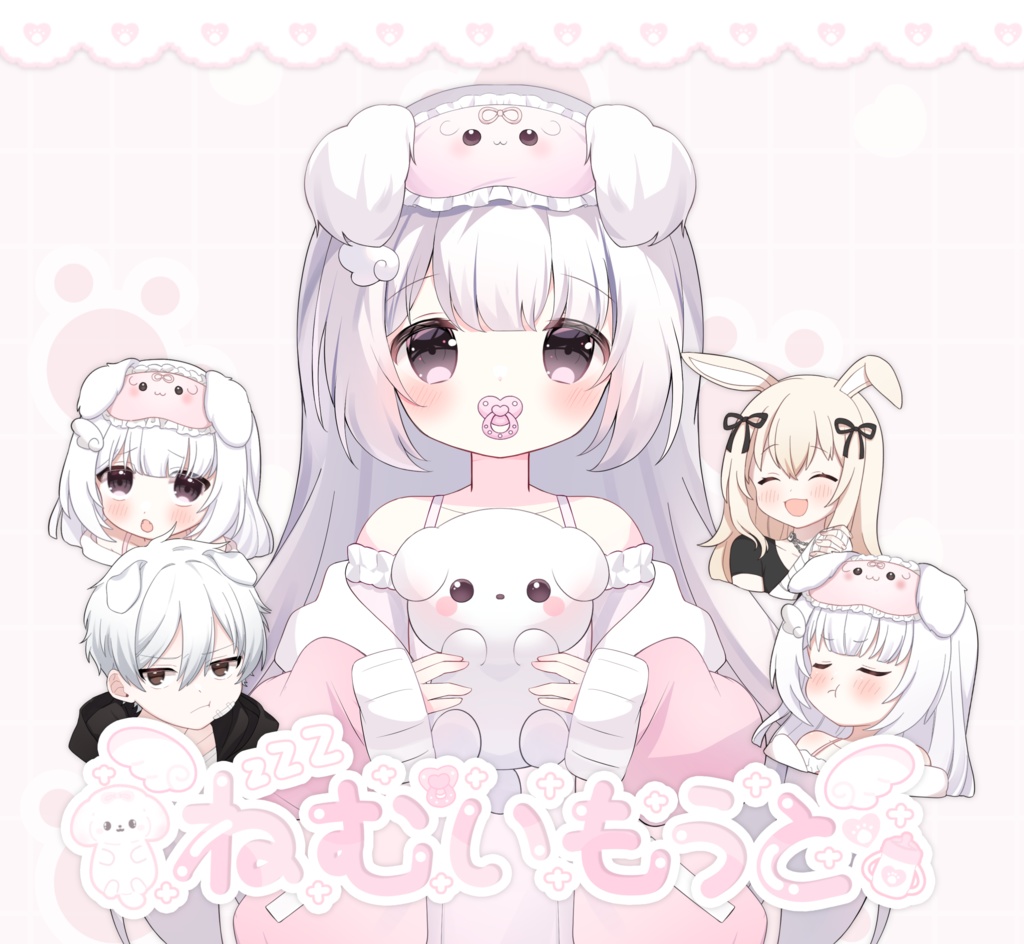 VTS(限定1点)子犬の女の子Vtuber - ( Limited To One ) Puppy Girl Vtuber