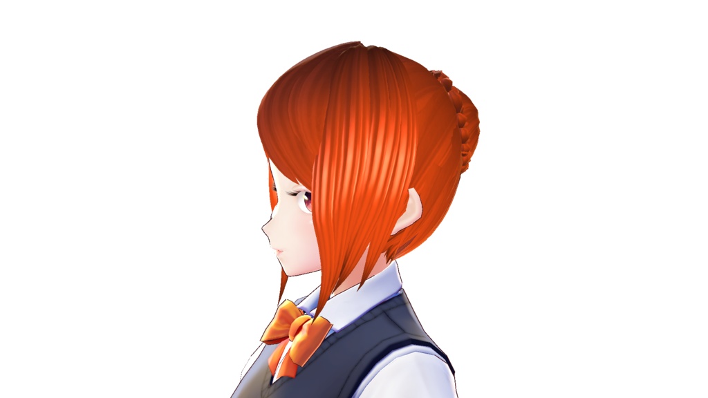 Vroidヘアプリセット お団子 うなぬんワークショップ 電脳支店 Booth