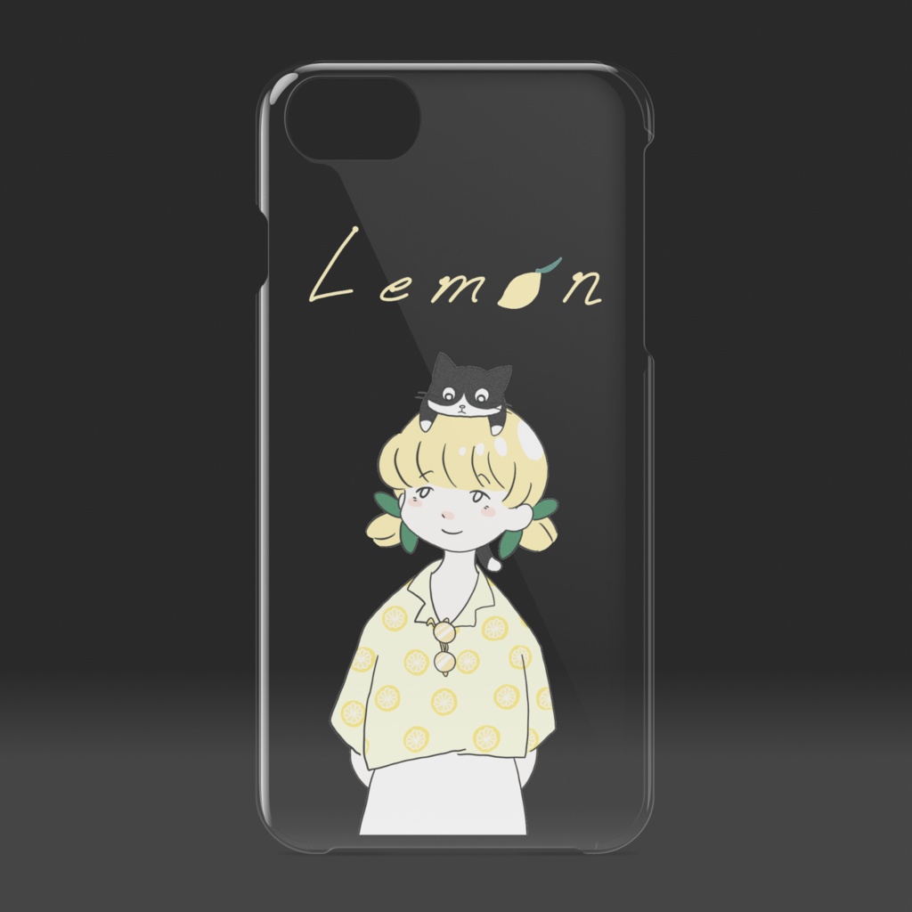 スマートフォンケース レモン