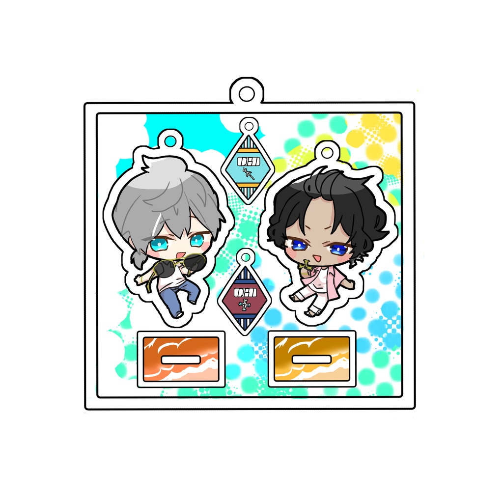 パーバソ　アクリルキーホルダー