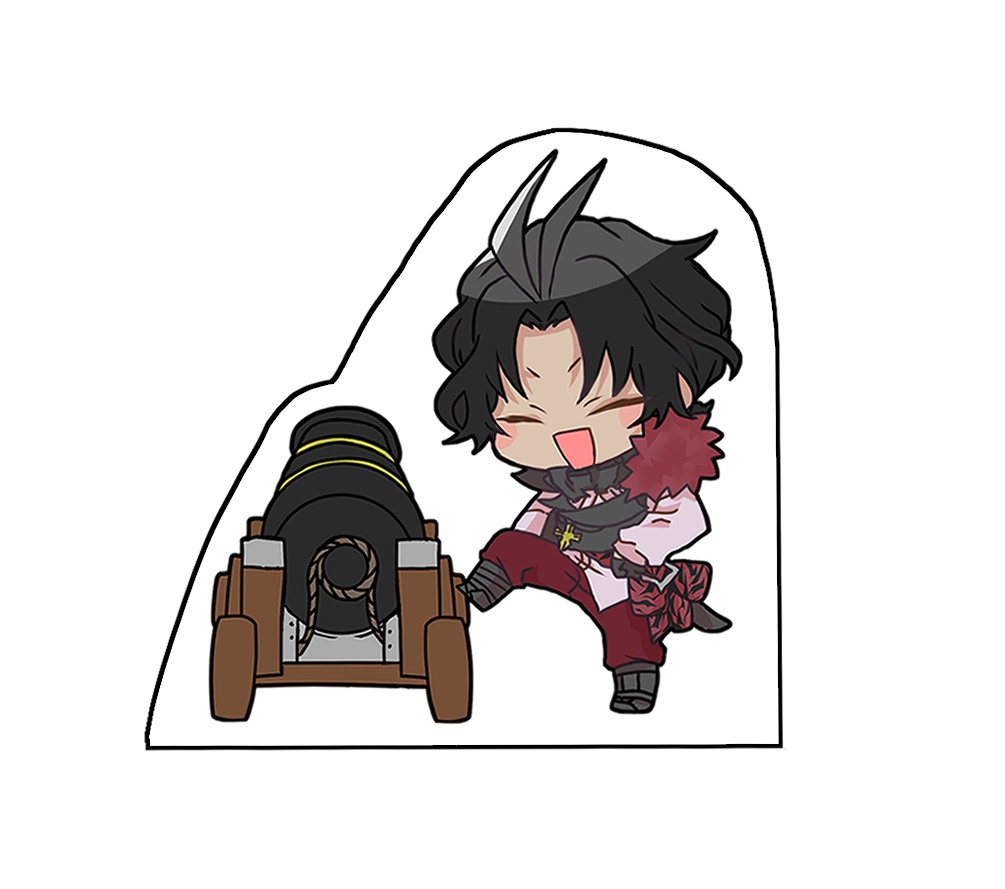 万物に大砲を向けるバソアクリルブロック