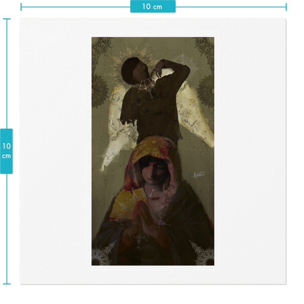「僕はなる方を選ぶよ」クリアステッカー