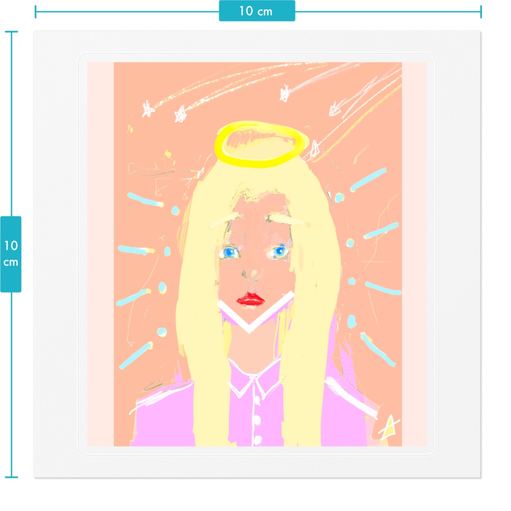 「綺麗ってなぁに?」ステッカー